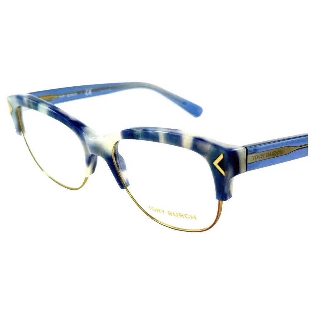 Tory Burch TY2083 Womens Metal Eyeglass Frame 1707 Blue Moonstone Gold 53-17